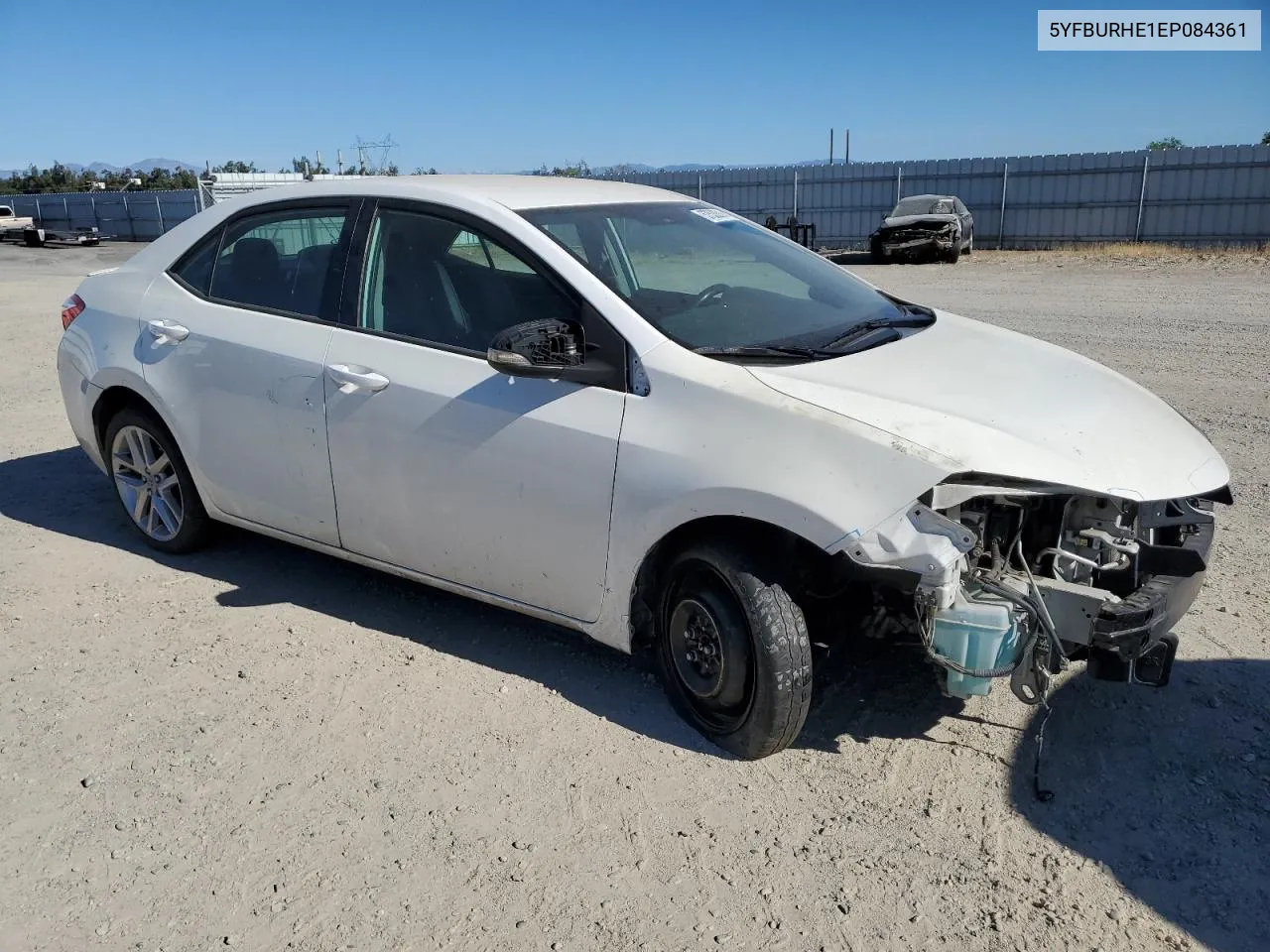 2014 Toyota Corolla L VIN: 5YFBURHE1EP084361 Lot: 57533314