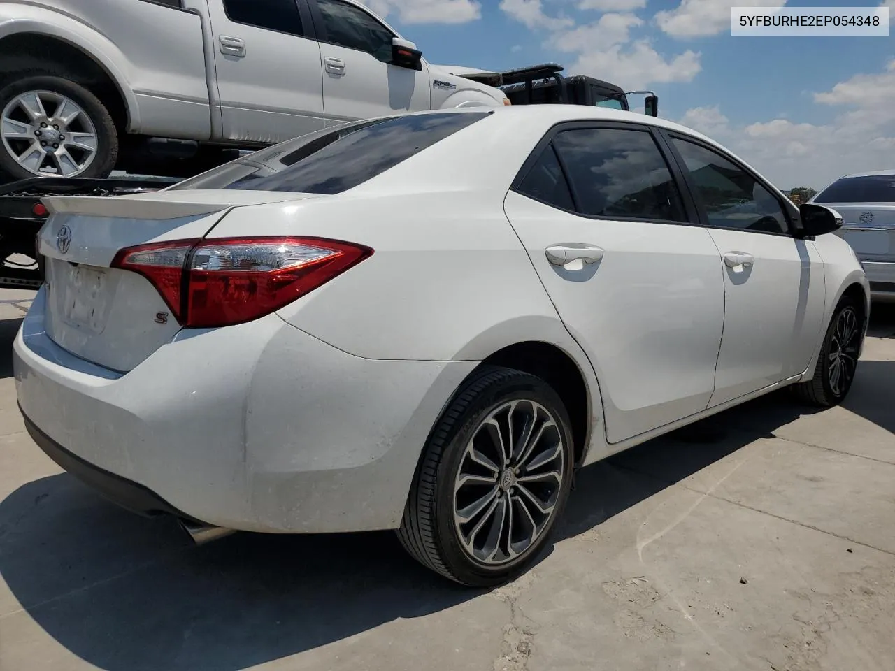 2014 Toyota Corolla L VIN: 5YFBURHE2EP054348 Lot: 57791234