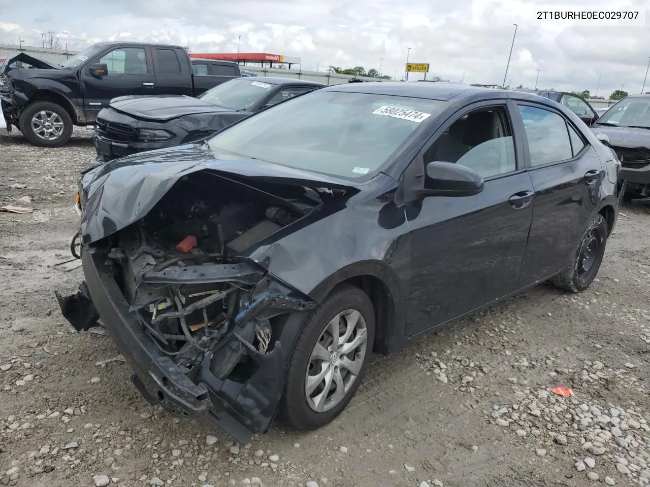 2T1BURHE0EC029707 2014 Toyota Corolla L