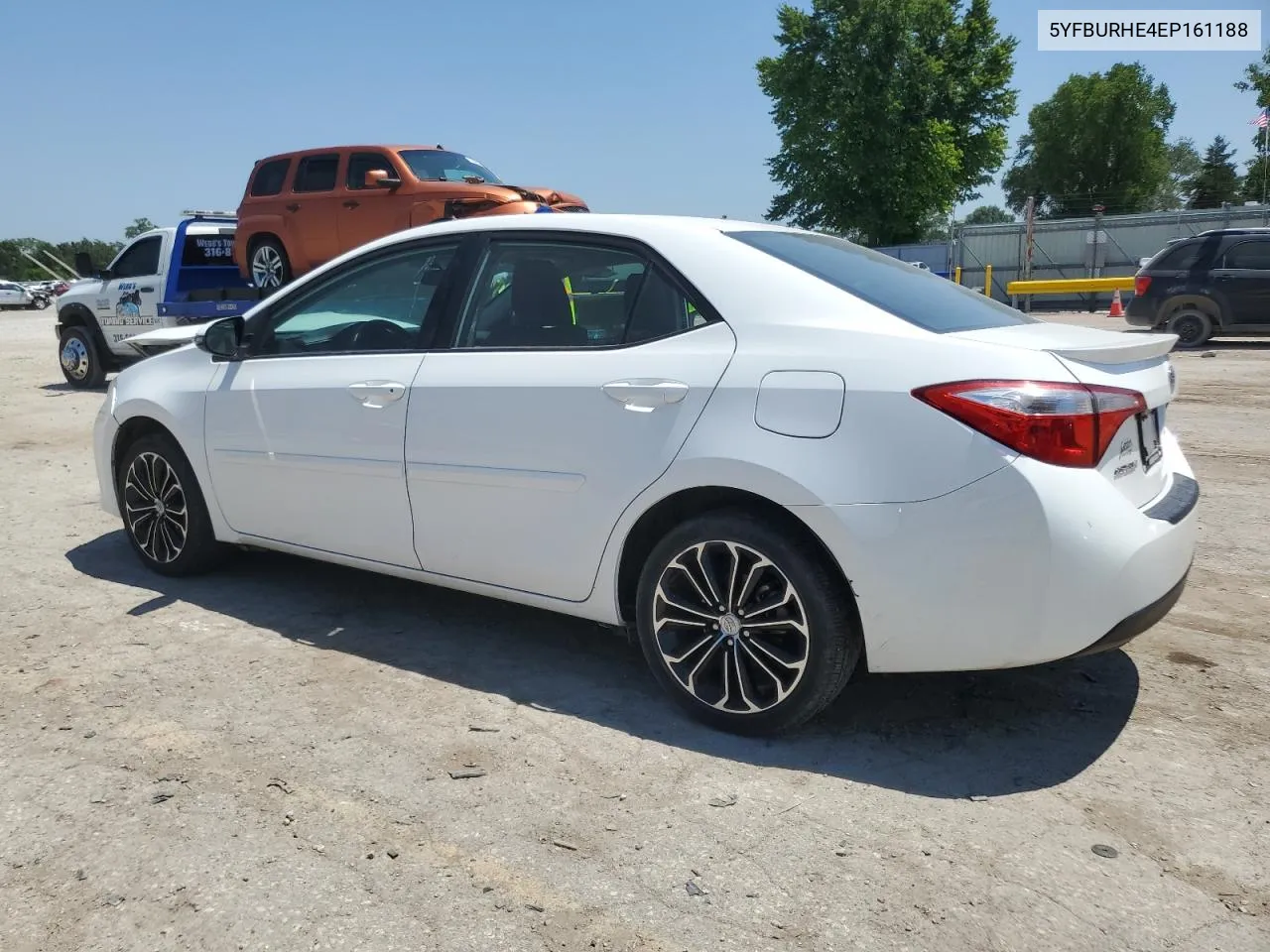 2014 Toyota Corolla L VIN: 5YFBURHE4EP161188 Lot: 58519364