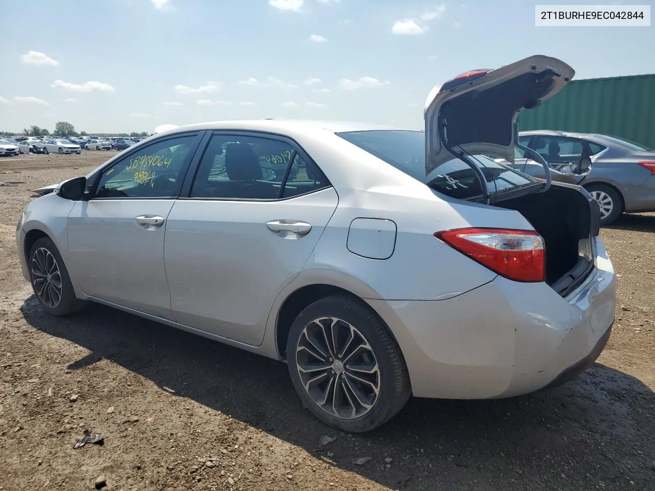 2014 Toyota Corolla L VIN: 2T1BURHE9EC042844 Lot: 58754064