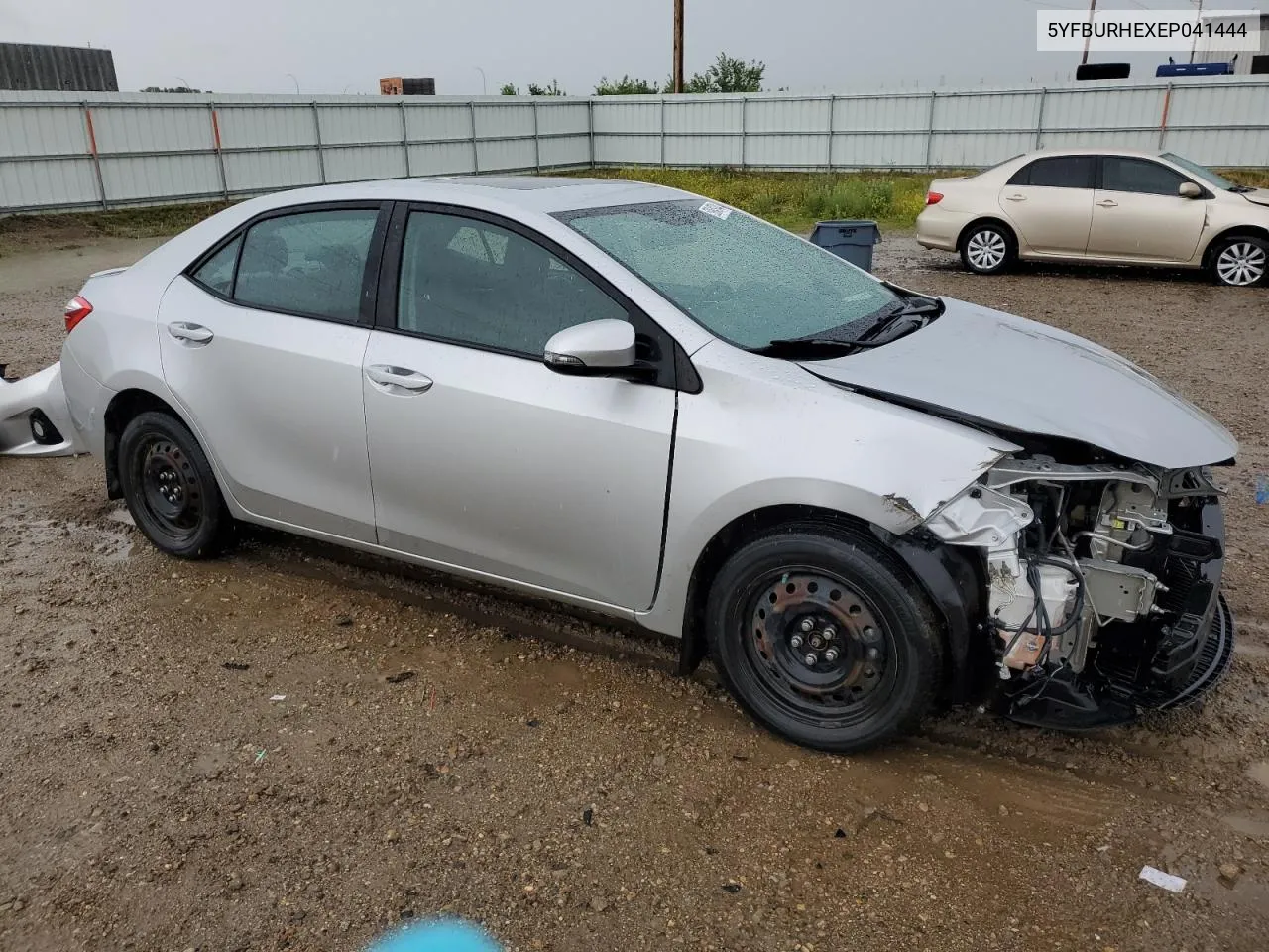 2014 Toyota Corolla L VIN: 5YFBURHEXEP041444 Lot: 59849744