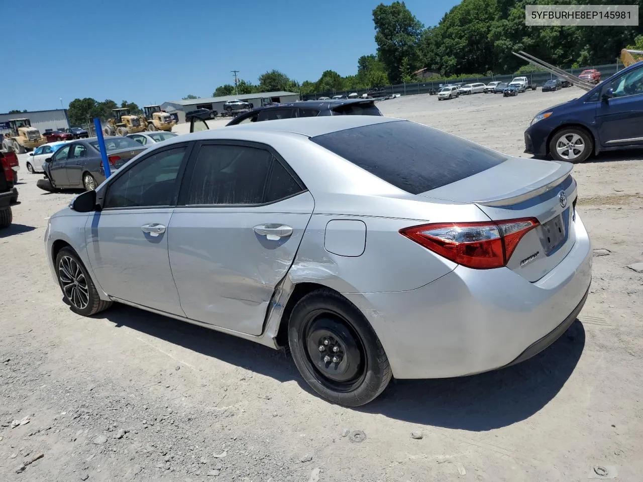 2014 Toyota Corolla L VIN: 5YFBURHE8EP145981 Lot: 60572564