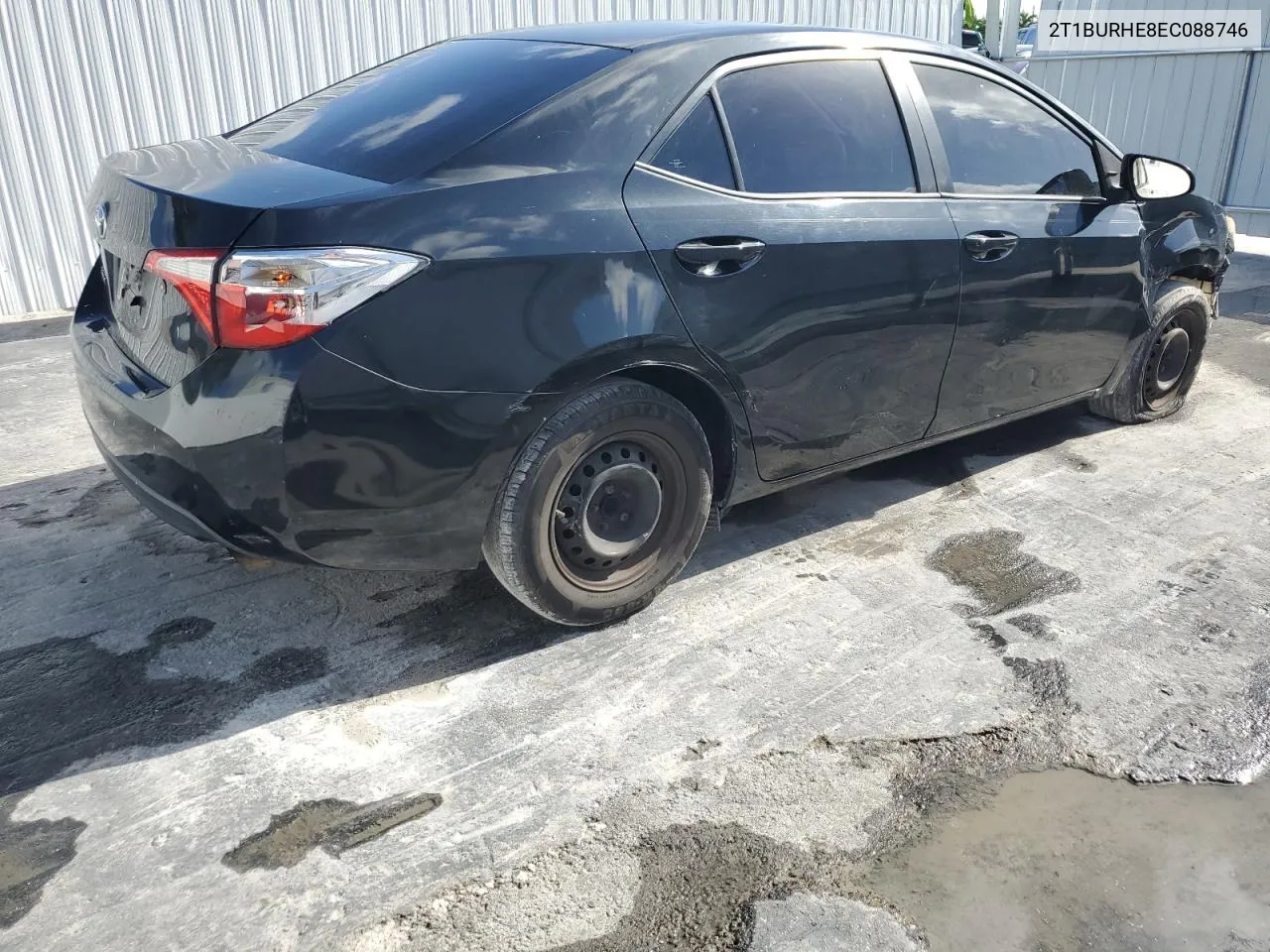 2014 Toyota Corolla L VIN: 2T1BURHE8EC088746 Lot: 61210144