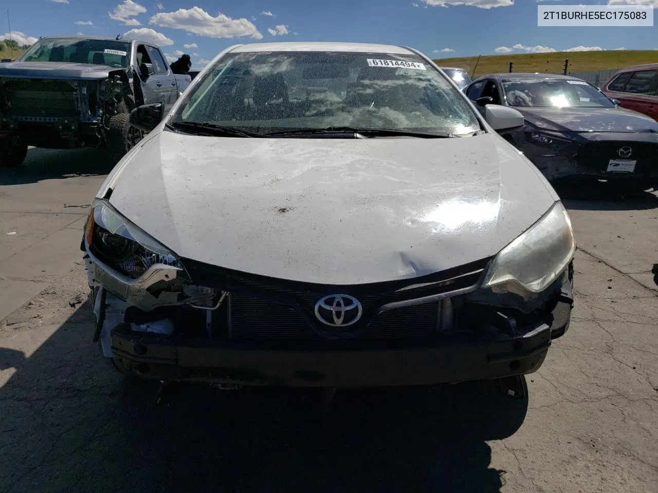 2T1BURHE5EC175083 2014 Toyota Corolla L