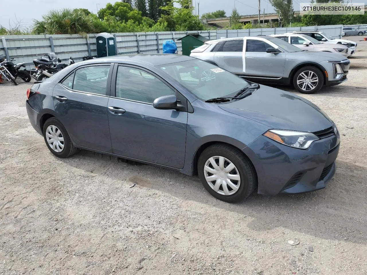 2014 Toyota Corolla L VIN: 2T1BURHE3EC109146 Lot: 62405554