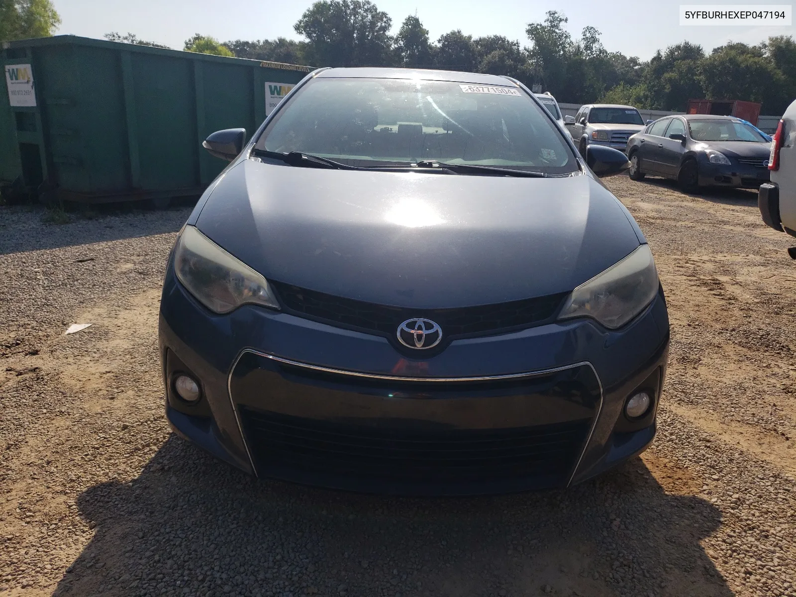 2014 Toyota Corolla L VIN: 5YFBURHEXEP047194 Lot: 63771504