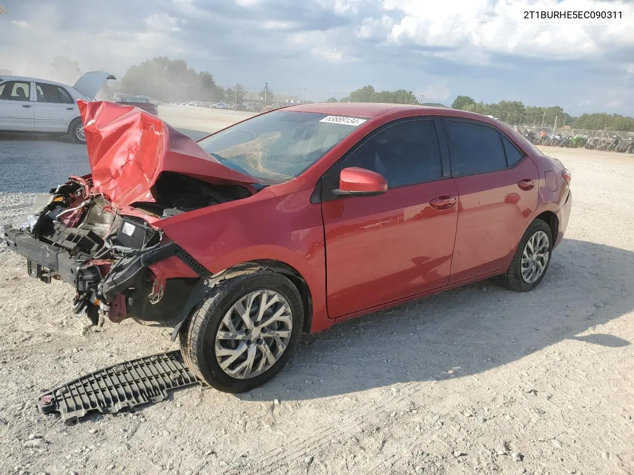 2014 Toyota Corolla L VIN: 2T1BURHE5EC090311 Lot: 63889134