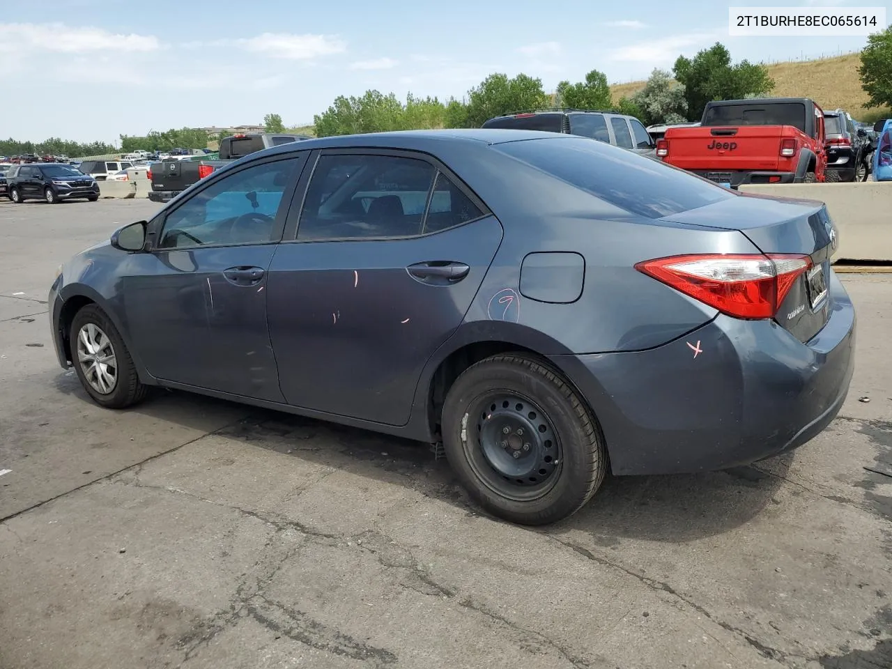 2014 Toyota Corolla L VIN: 2T1BURHE8EC065614 Lot: 63932124