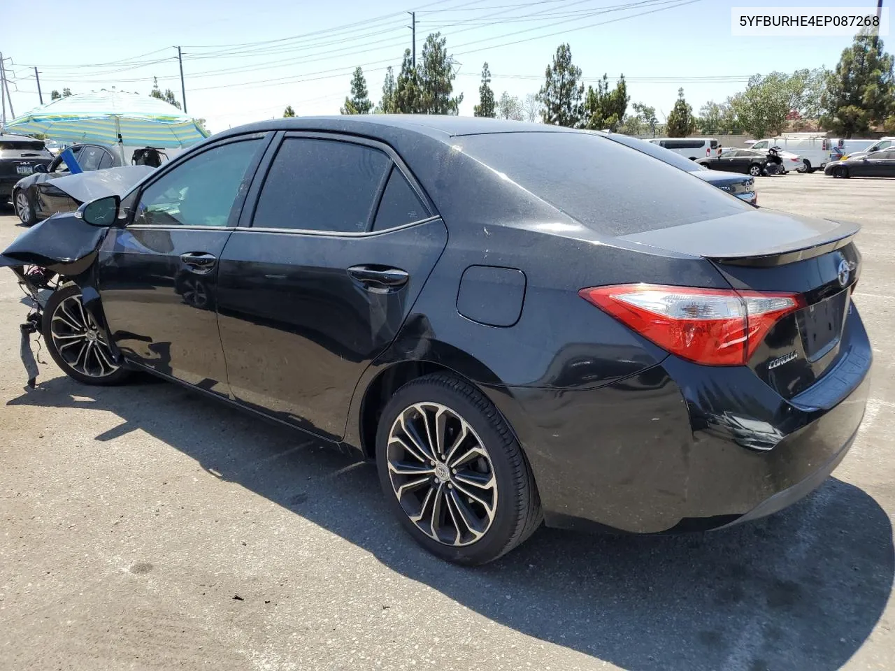 2014 Toyota Corolla L VIN: 5YFBURHE4EP087268 Lot: 64903594