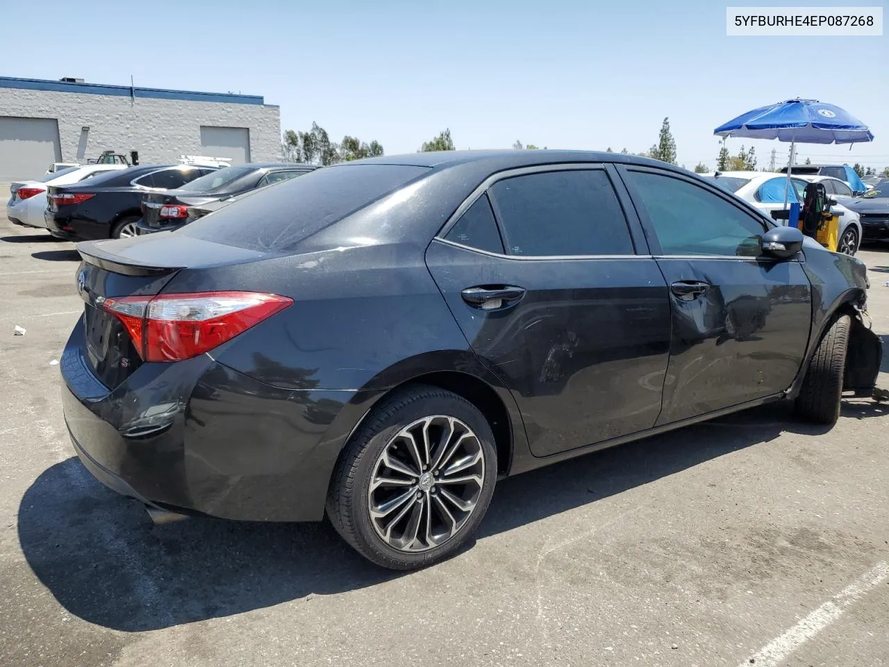 2014 Toyota Corolla L VIN: 5YFBURHE4EP087268 Lot: 64903594