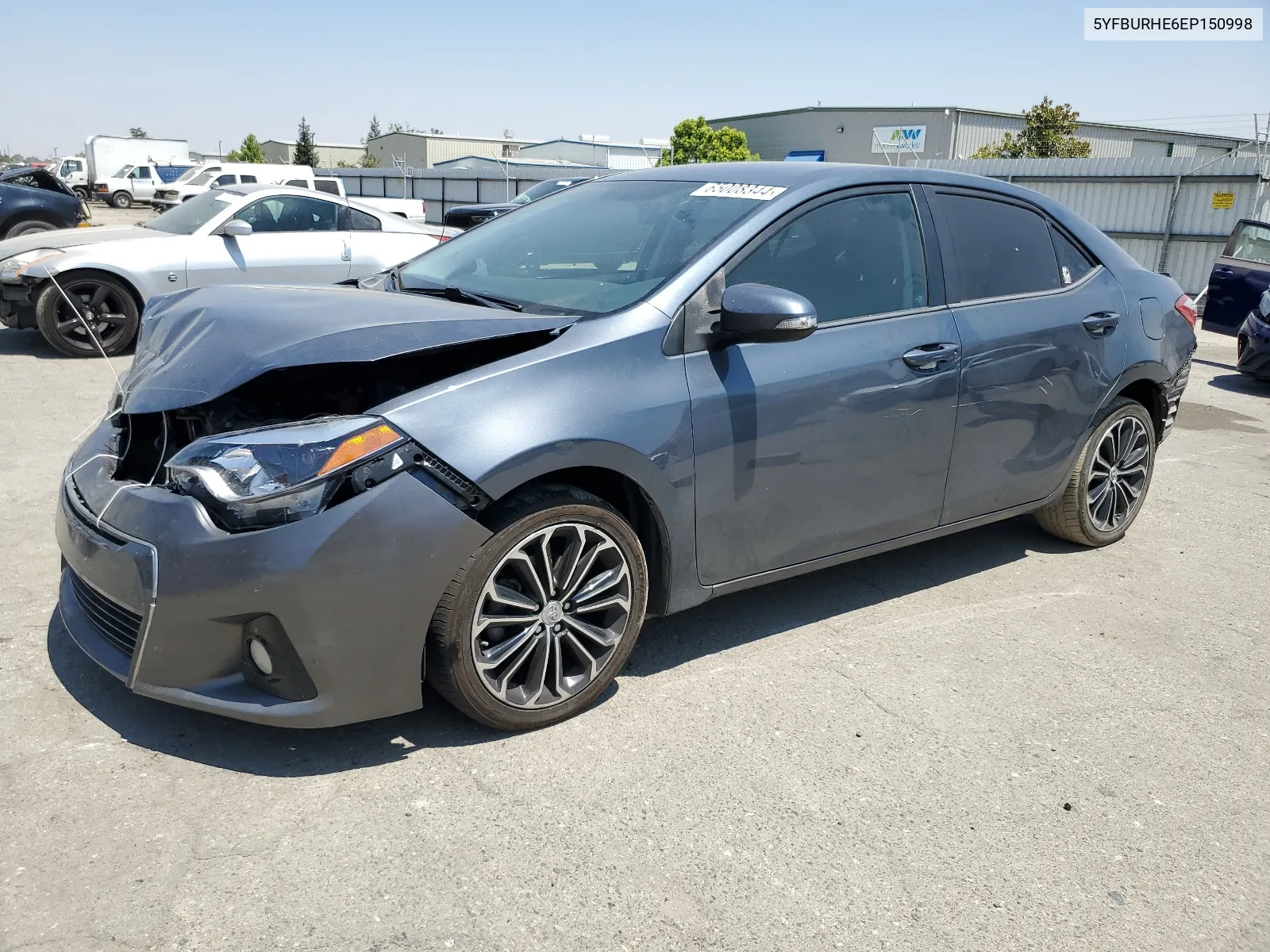 2014 Toyota Corolla L VIN: 5YFBURHE6EP150998 Lot: 65008344