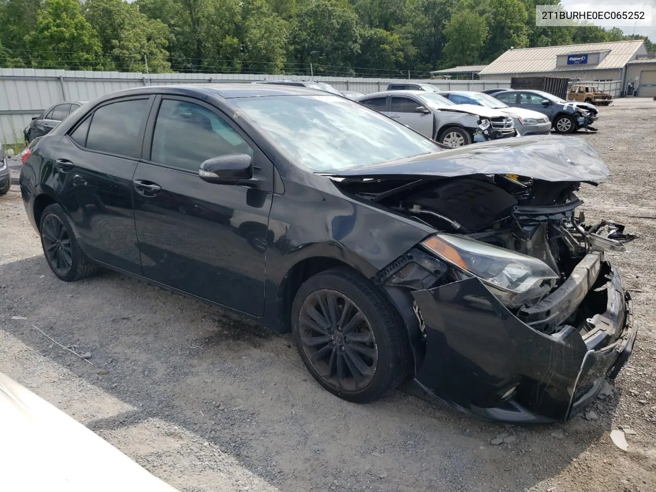 2014 Toyota Corolla L VIN: 2T1BURHE0EC065252 Lot: 65356974