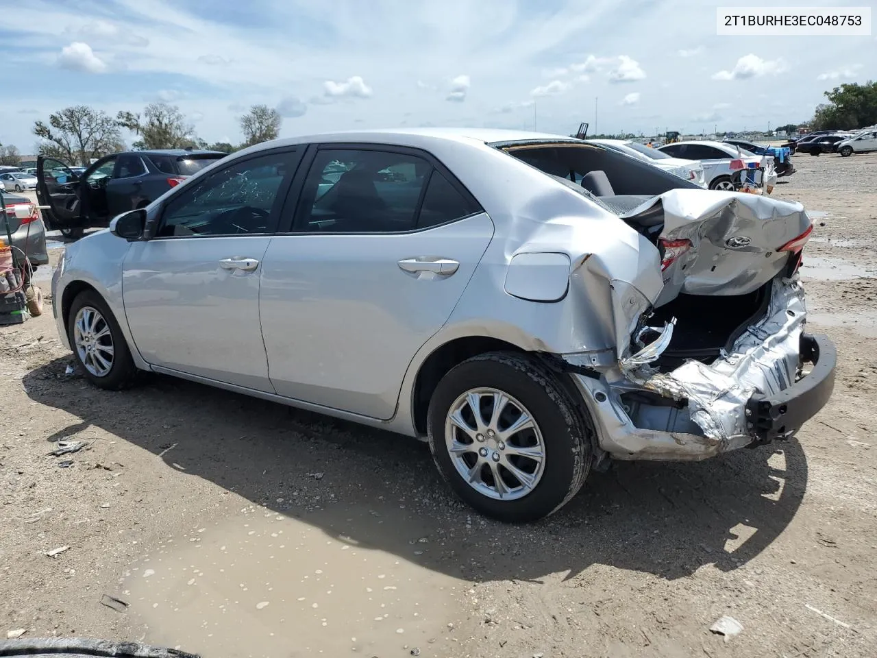 2014 Toyota Corolla L VIN: 2T1BURHE3EC048753 Lot: 65514384