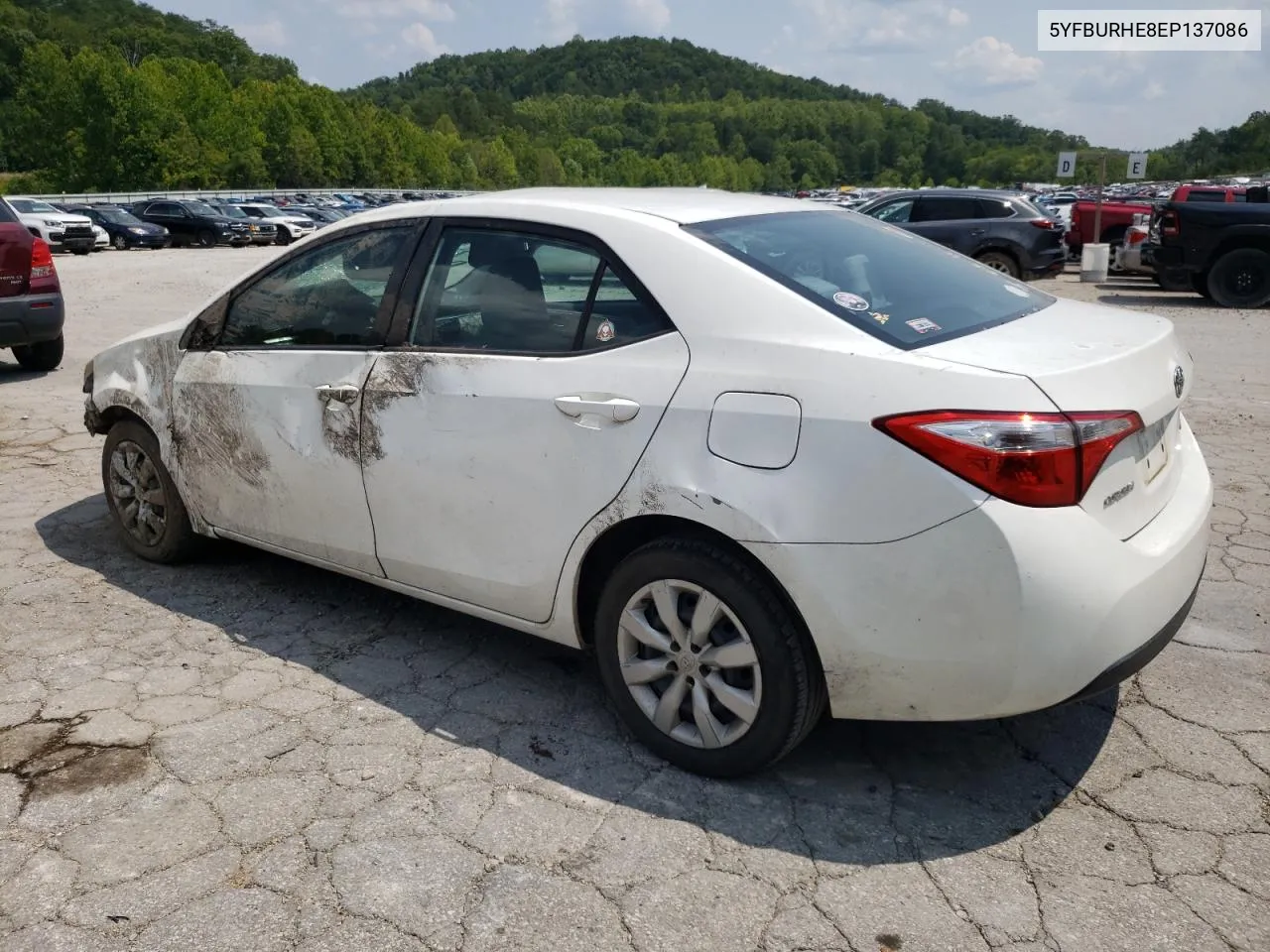 5YFBURHE8EP137086 2014 Toyota Corolla L