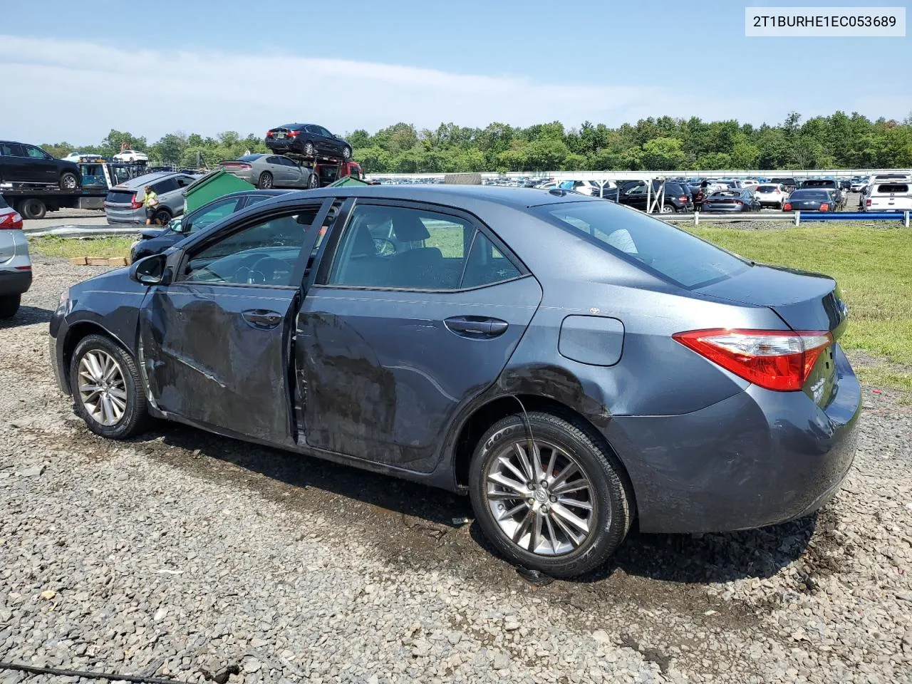 2T1BURHE1EC053689 2014 Toyota Corolla L