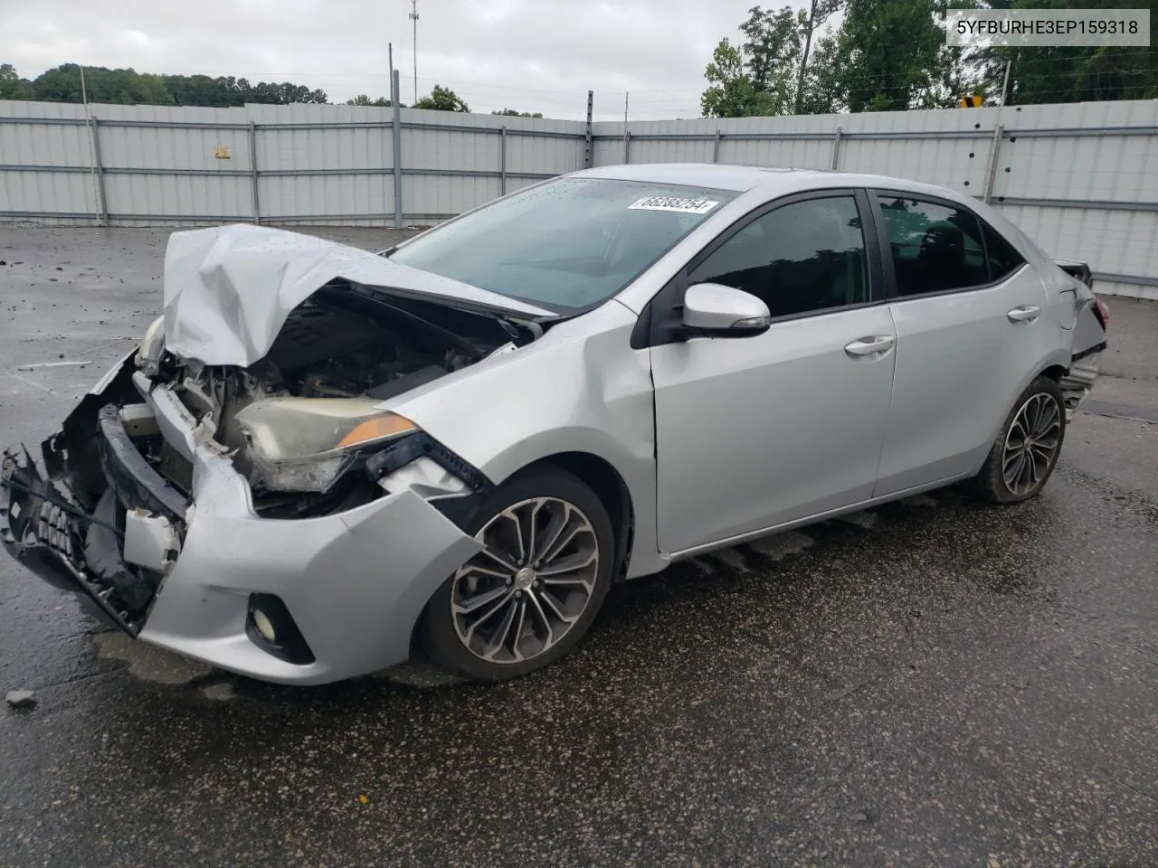 2014 Toyota Corolla L VIN: 5YFBURHE3EP159318 Lot: 66288254