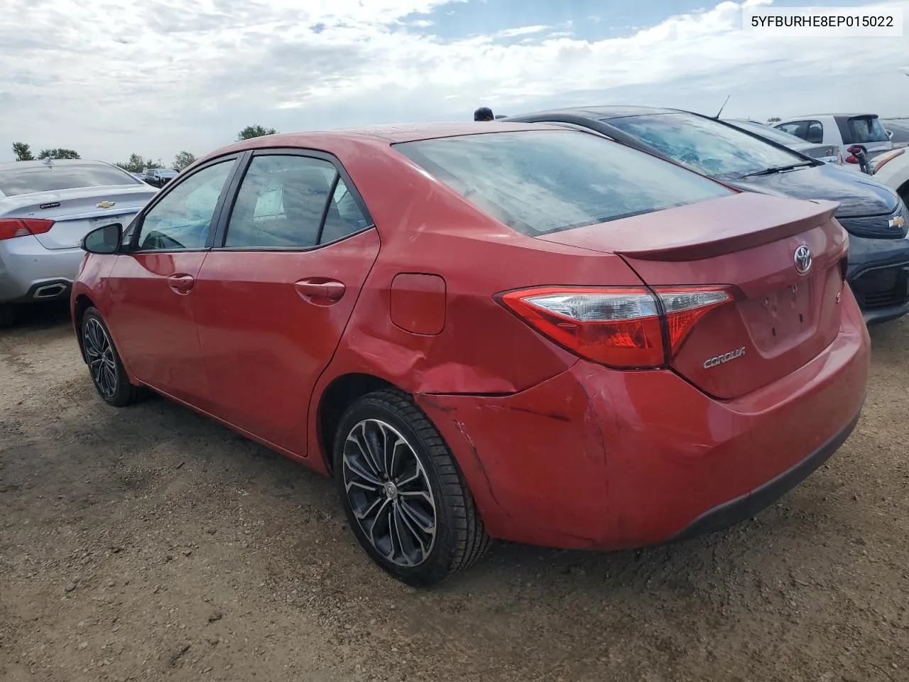 2014 Toyota Corolla L VIN: 5YFBURHE8EP015022 Lot: 66311544