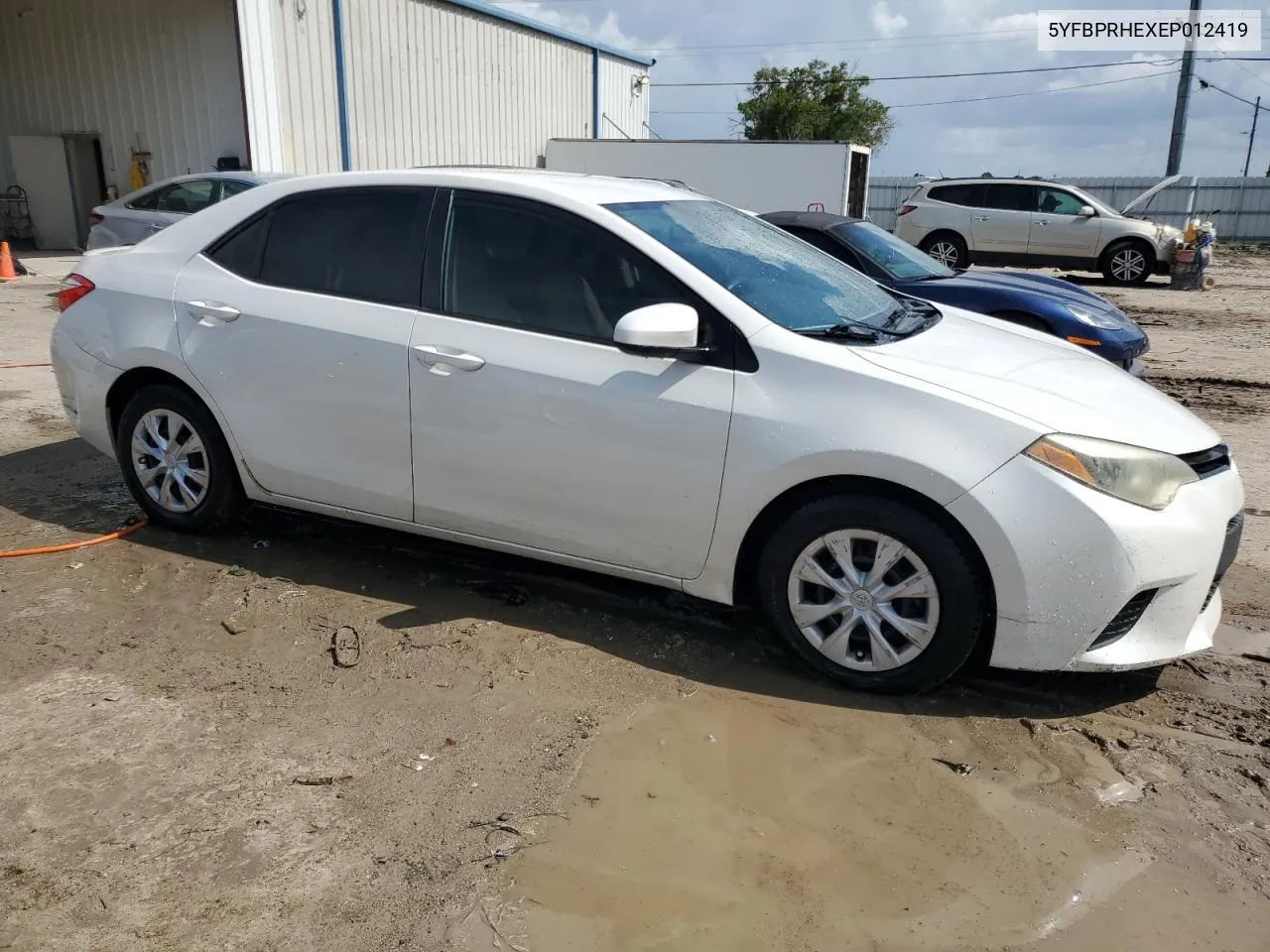 2014 Toyota Corolla Eco VIN: 5YFBPRHEXEP012419 Lot: 66701104