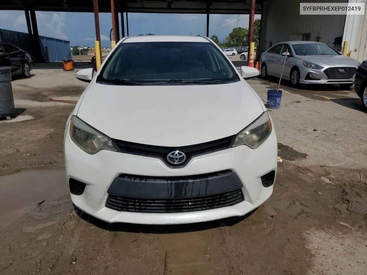 2014 Toyota Corolla Eco VIN: 5YFBPRHEXEP012419 Lot: 66701104