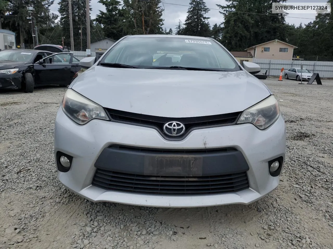 2014 Toyota Corolla L VIN: 5YFBURHE3EP127324 Lot: 67295574