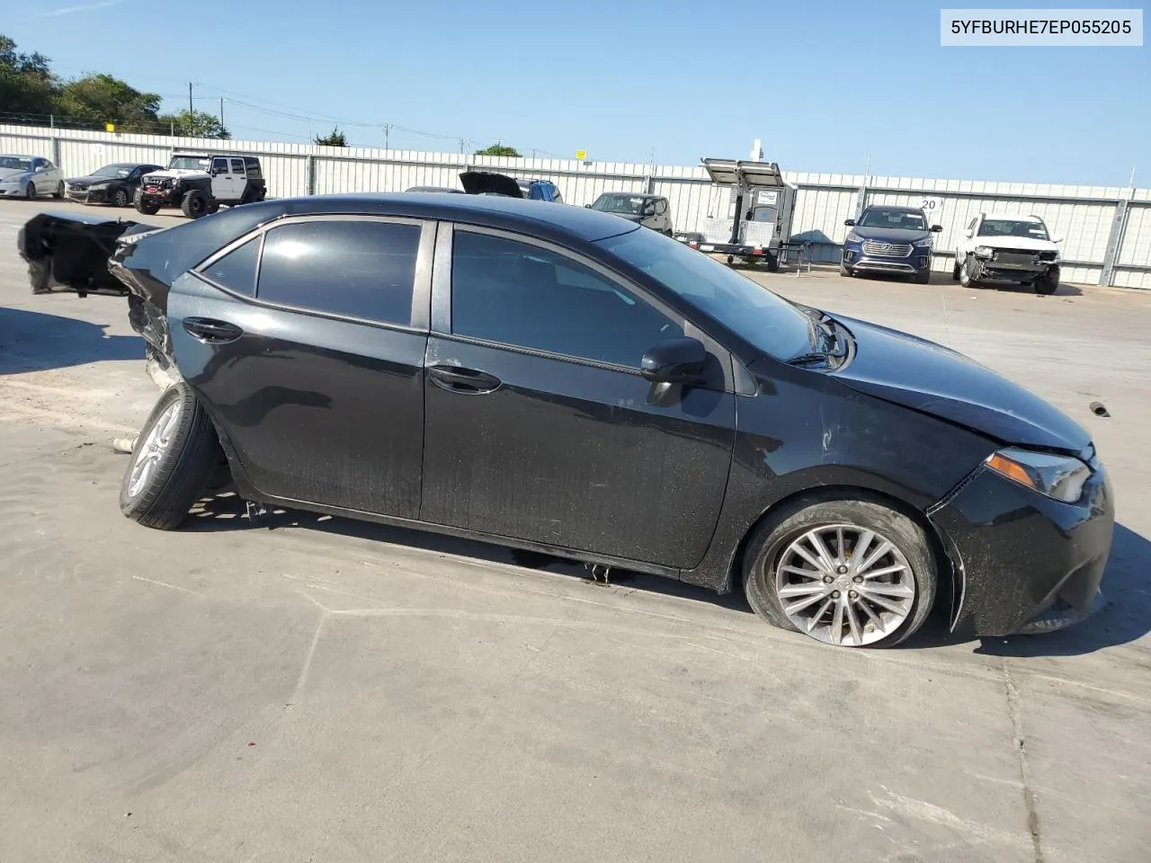 2014 Toyota Corolla L VIN: 5YFBURHE7EP055205 Lot: 67345474