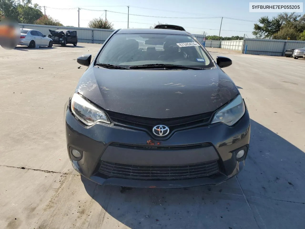 2014 Toyota Corolla L VIN: 5YFBURHE7EP055205 Lot: 67345474