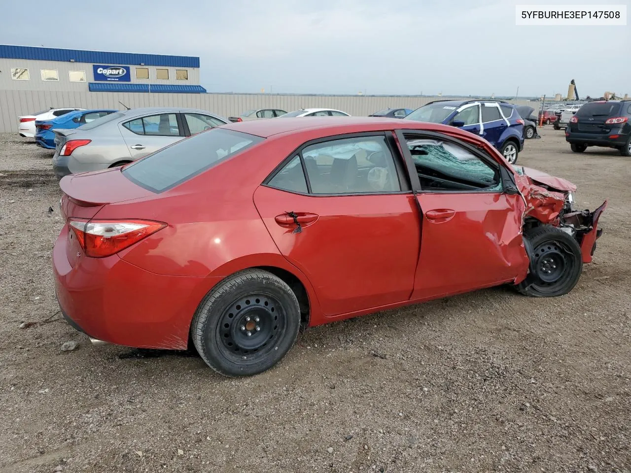 2014 Toyota Corolla L VIN: 5YFBURHE3EP147508 Lot: 67614714