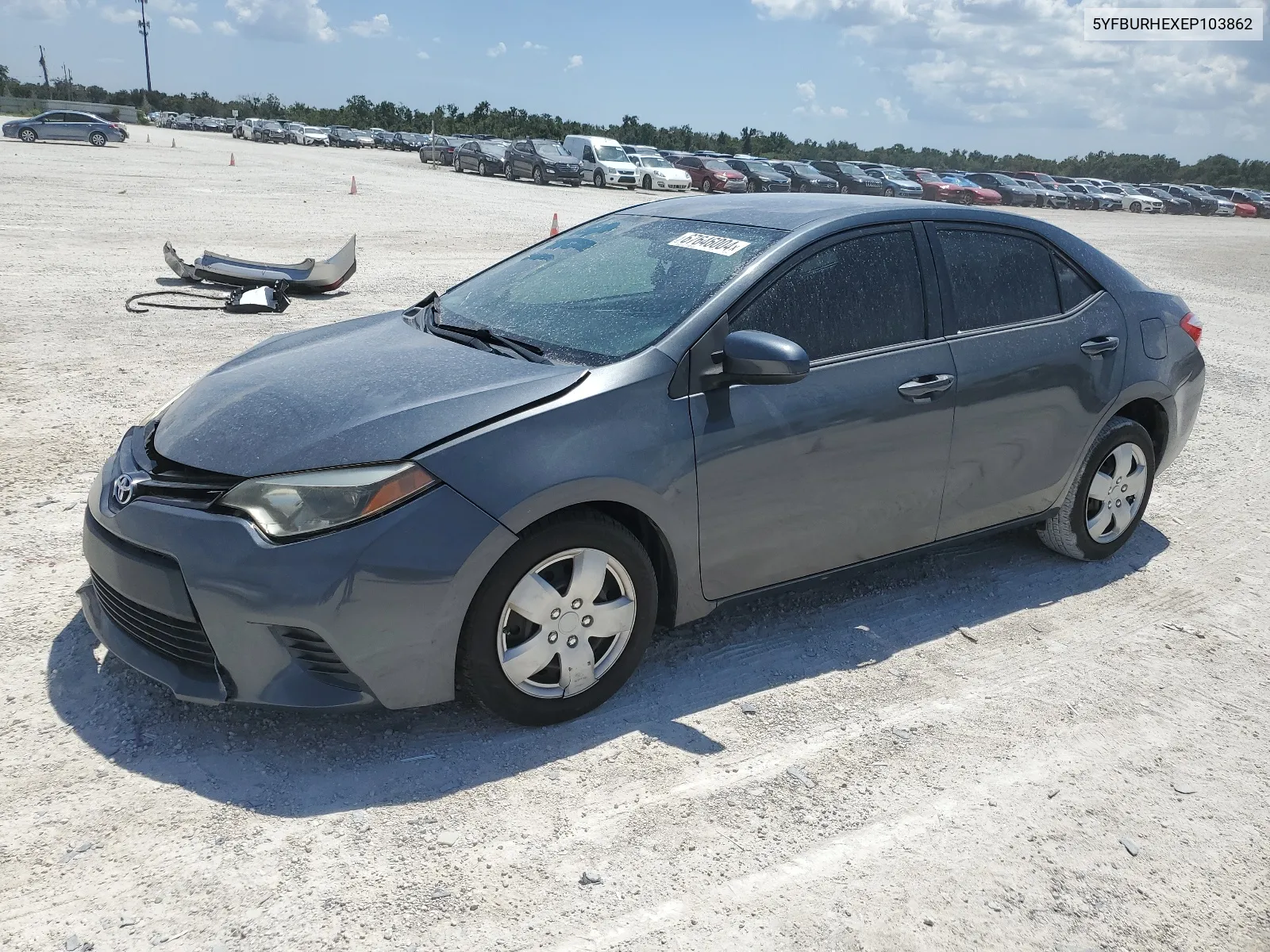 5YFBURHEXEP103862 2014 Toyota Corolla L