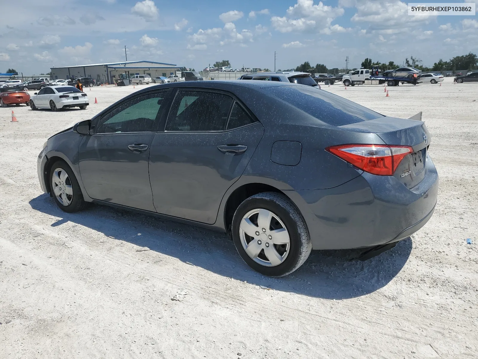 2014 Toyota Corolla L VIN: 5YFBURHEXEP103862 Lot: 67646004