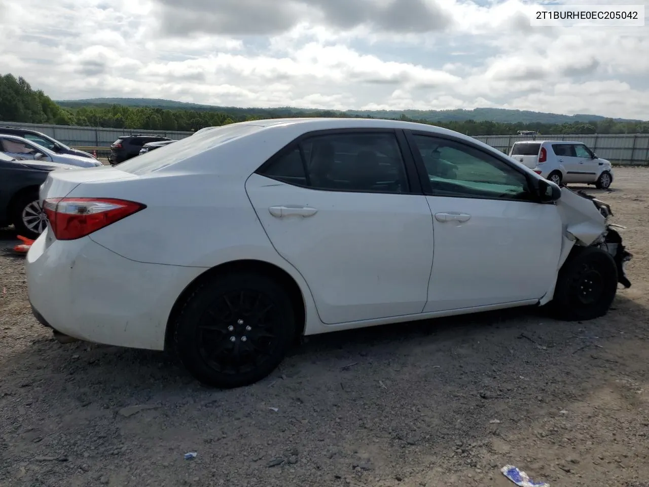 2014 Toyota Corolla L VIN: 2T1BURHE0EC205042 Lot: 67735734