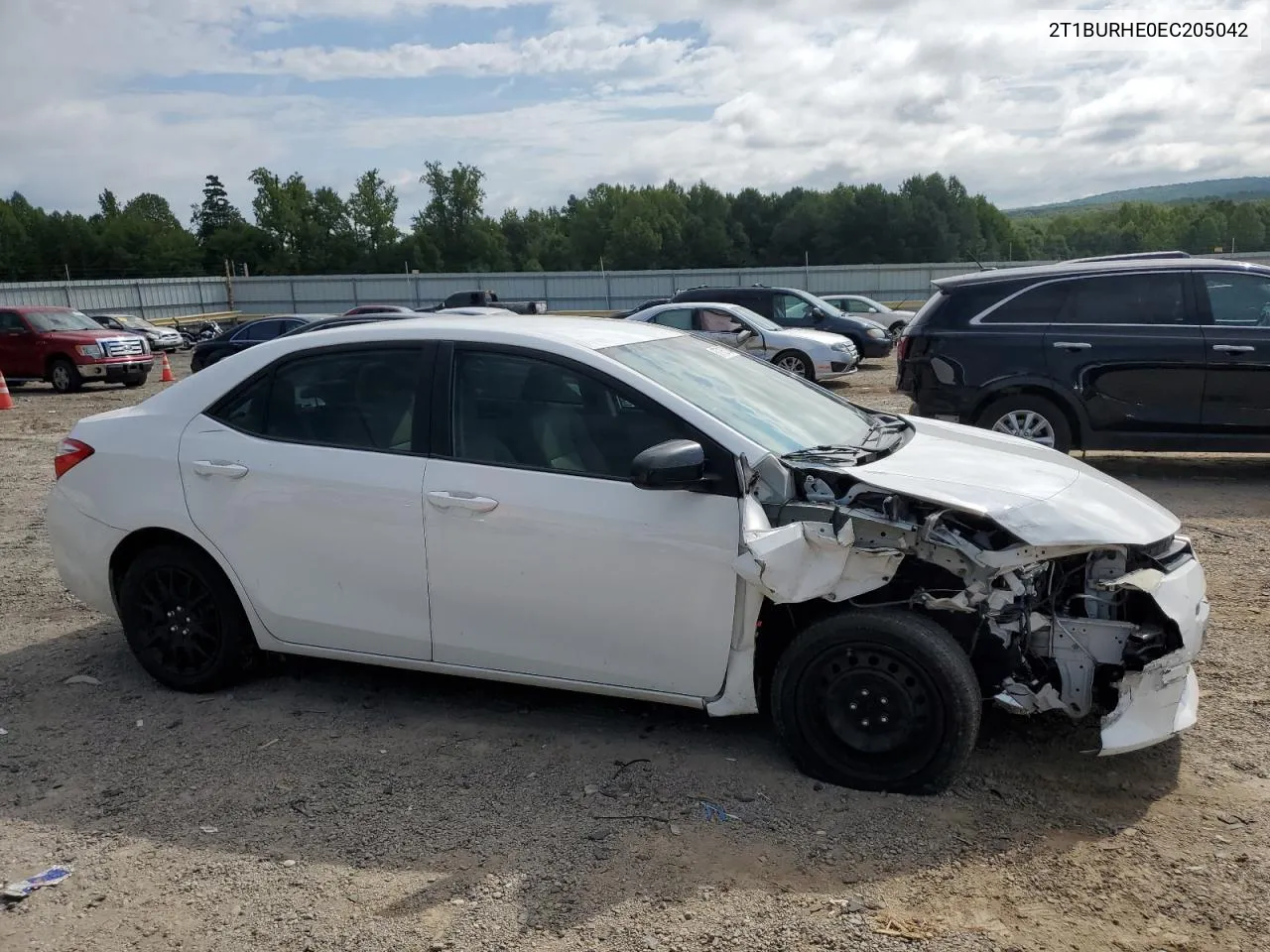 2014 Toyota Corolla L VIN: 2T1BURHE0EC205042 Lot: 67735734