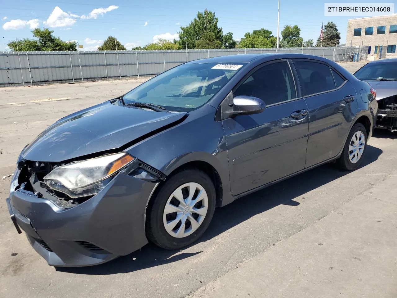 2014 Toyota Corolla Eco VIN: 2T1BPRHE1EC014608 Lot: 67780884