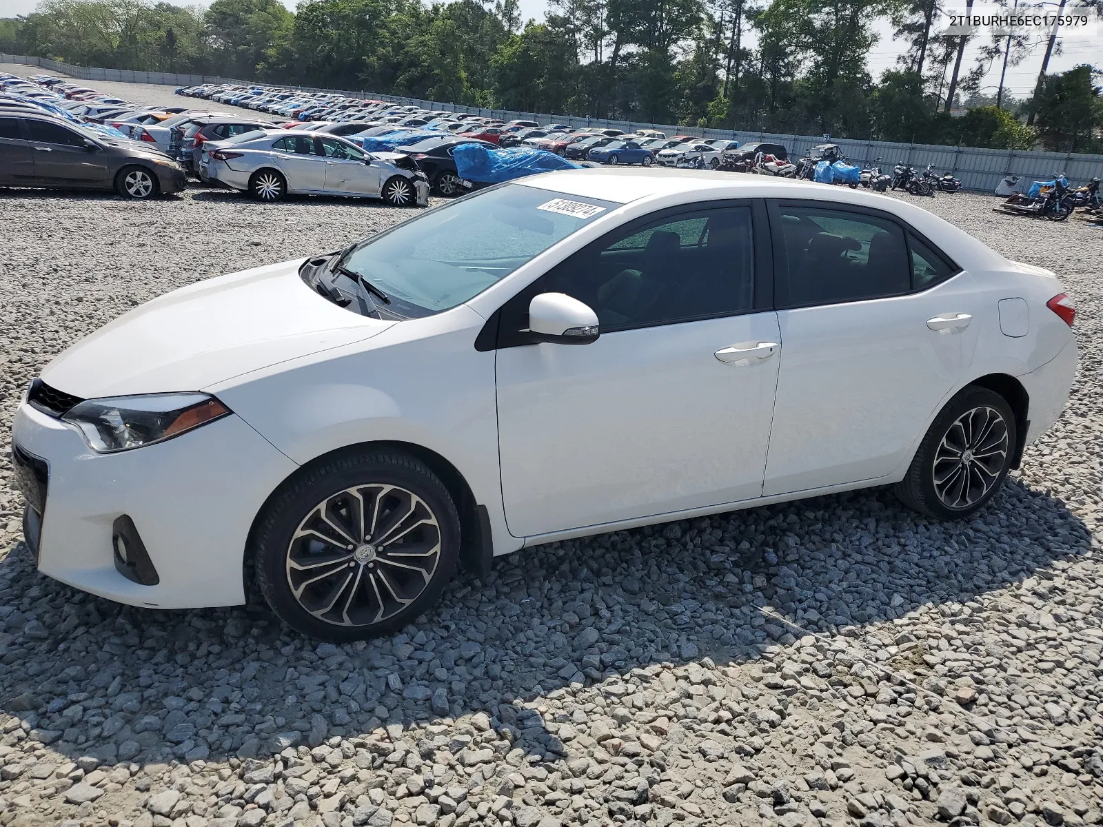 2014 Toyota Corolla L VIN: 2T1BURHE6EC175979 Lot: 67871274