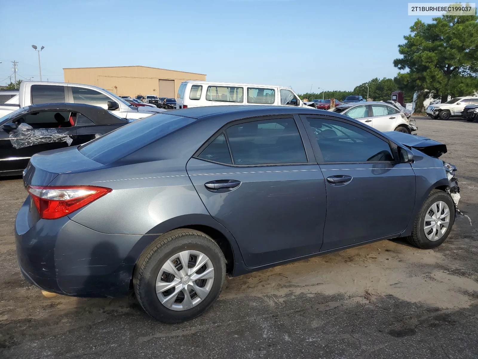 2014 Toyota Corolla L VIN: 2T1BURHE8EC199037 Lot: 68091794