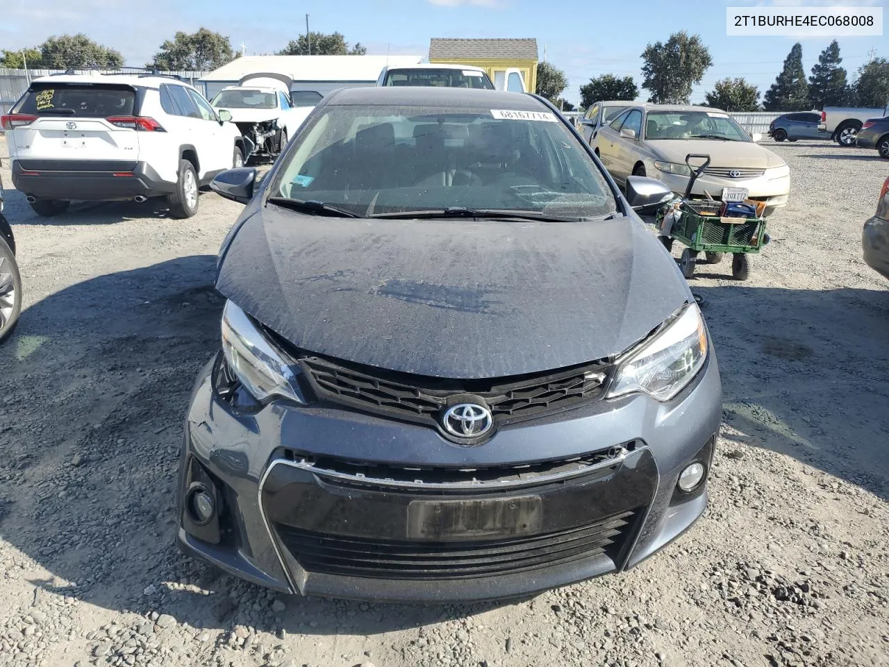 2T1BURHE4EC068008 2014 Toyota Corolla L