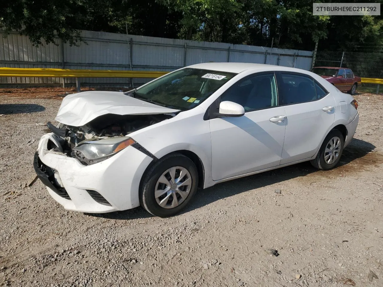 2014 Toyota Corolla L VIN: 2T1BURHE9EC211292 Lot: 68218154