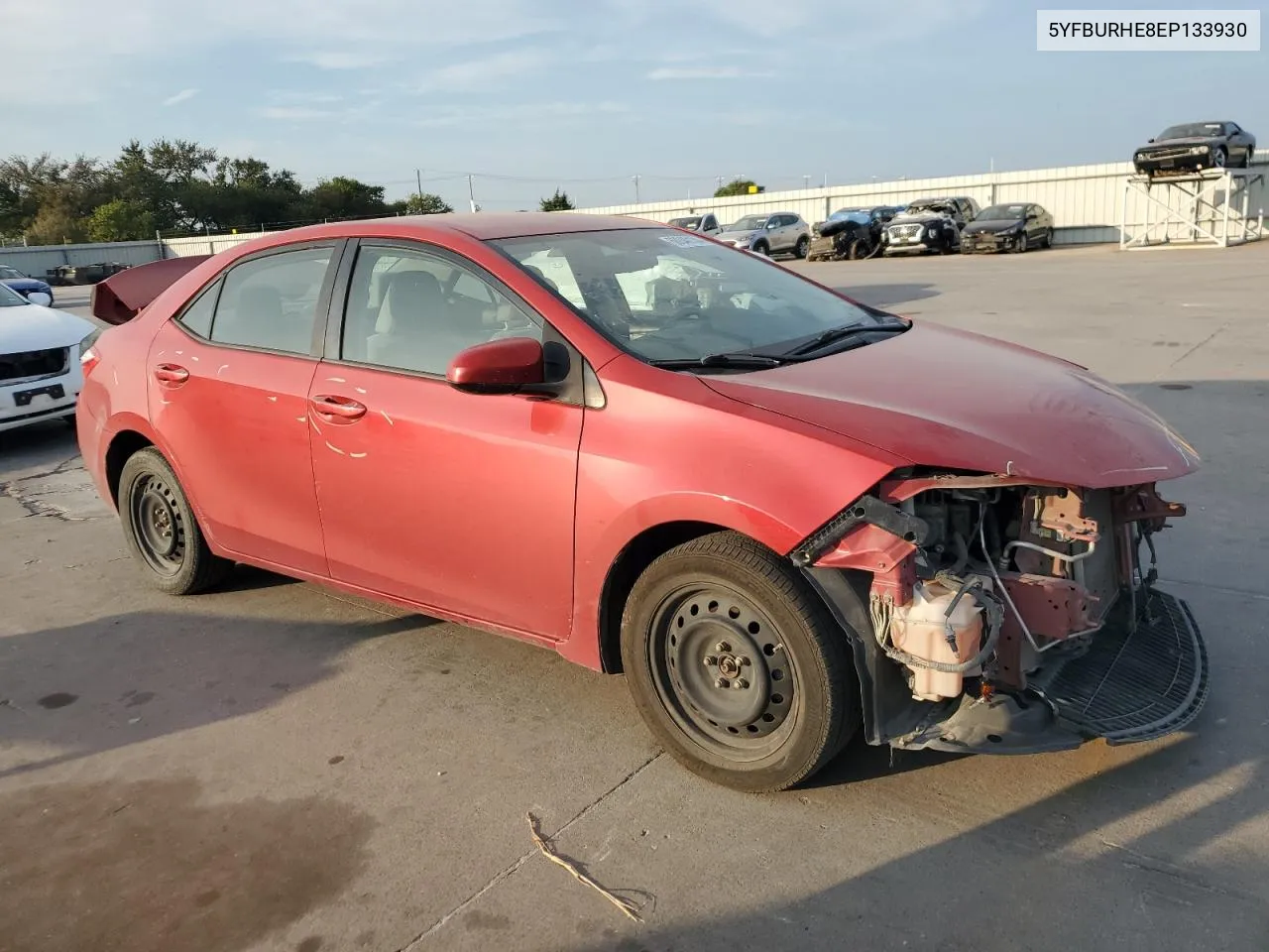 2014 Toyota Corolla L VIN: 5YFBURHE8EP133930 Lot: 68340134