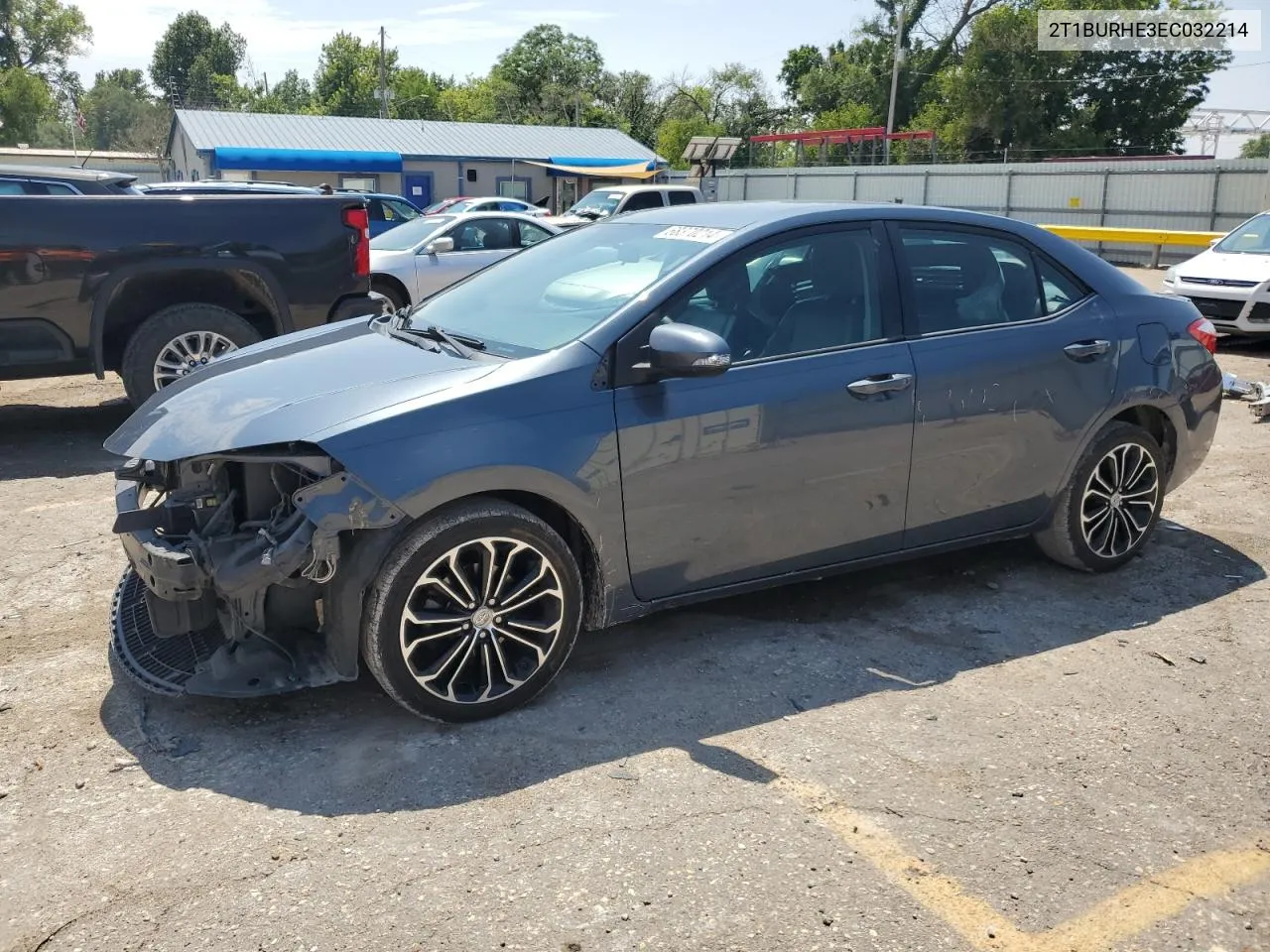 2014 Toyota Corolla L VIN: 2T1BURHE3EC032214 Lot: 68370214