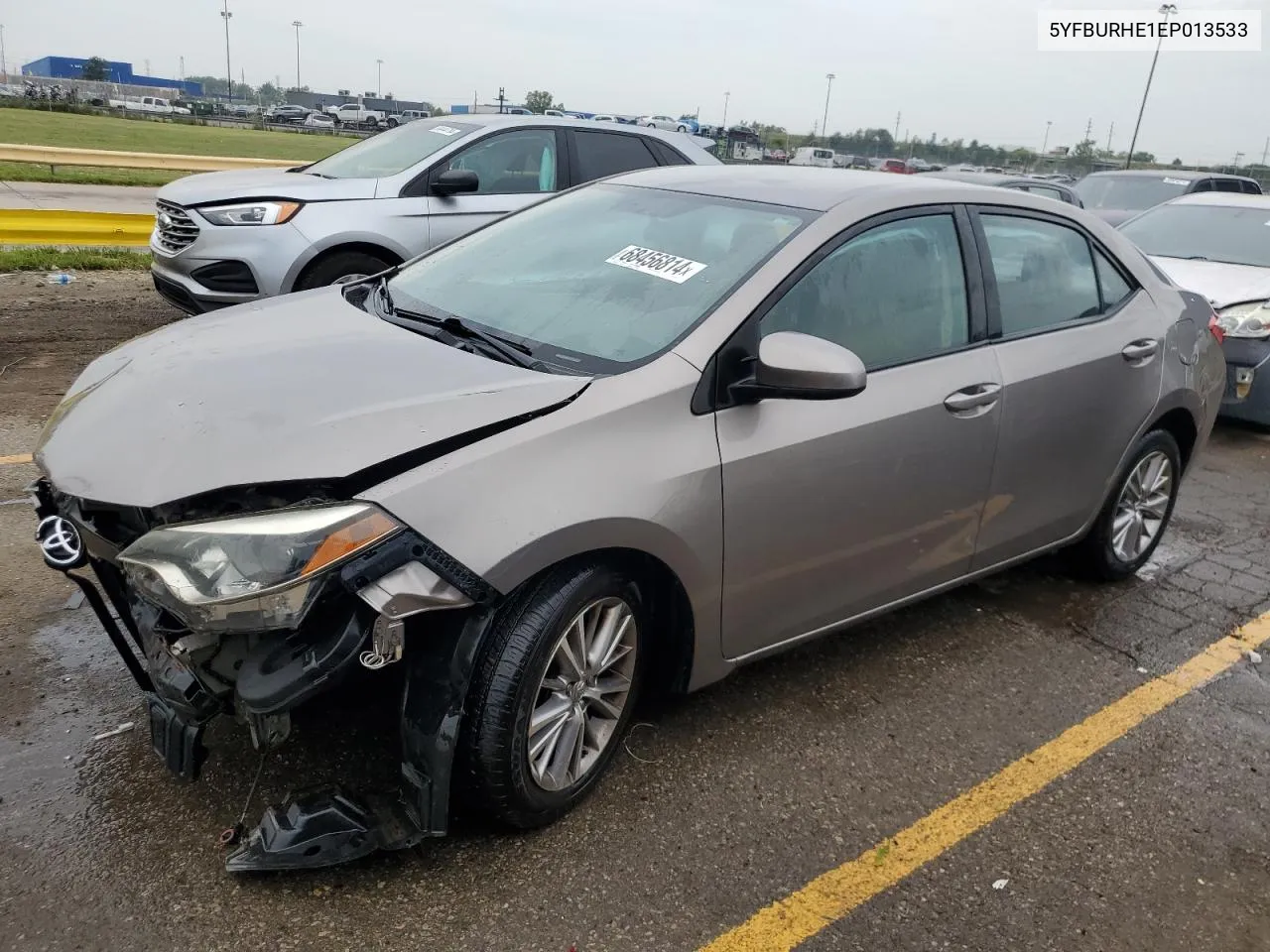 2014 Toyota Corolla L VIN: 5YFBURHE1EP013533 Lot: 68456814