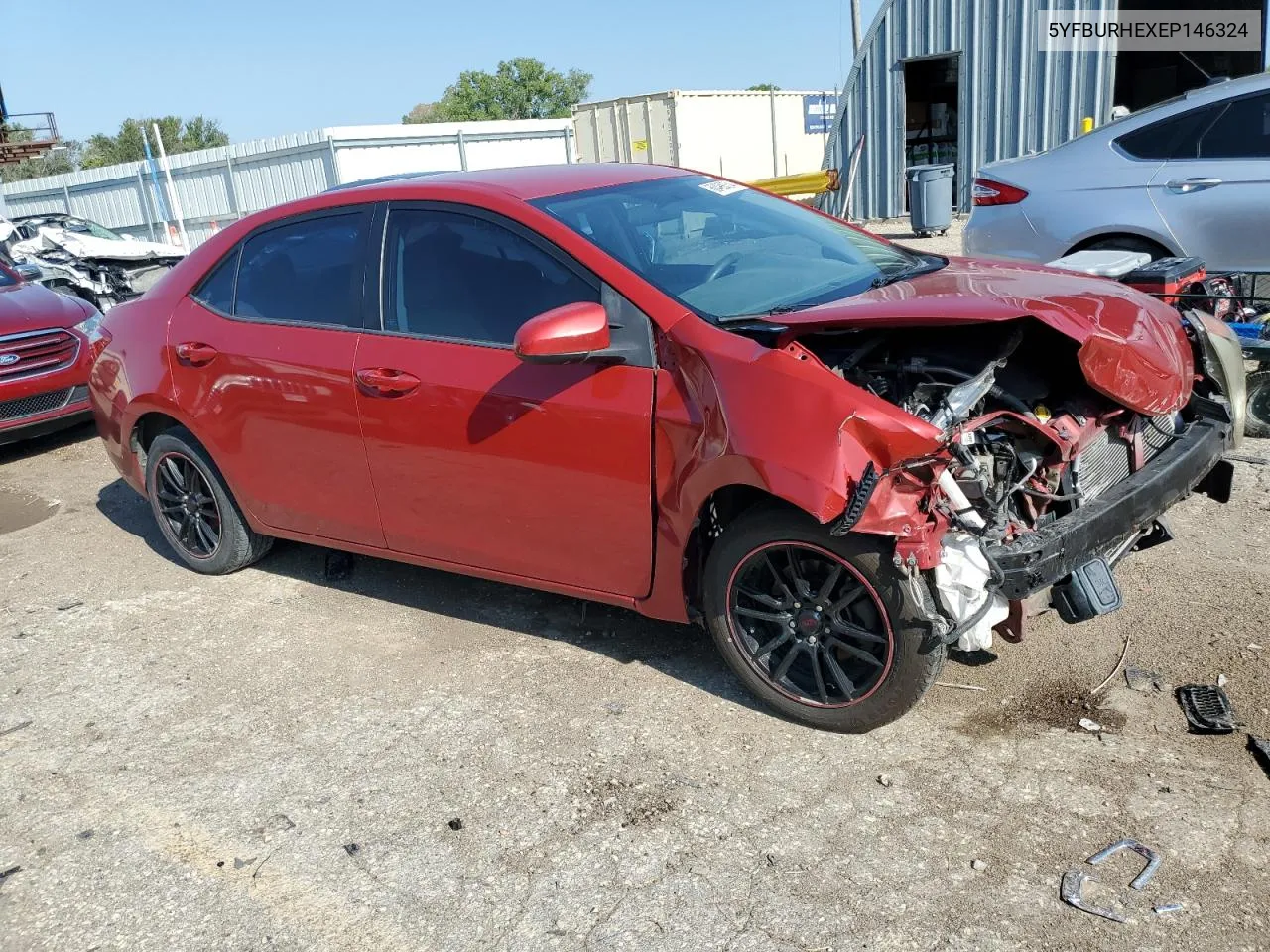 2014 Toyota Corolla L VIN: 5YFBURHEXEP146324 Lot: 68498834