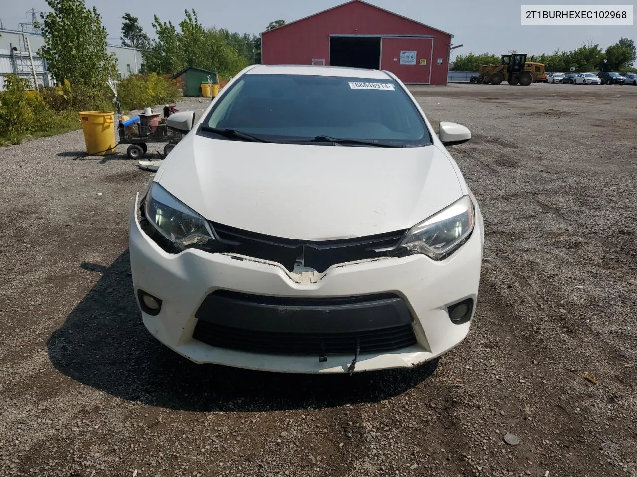 2T1BURHEXEC102968 2014 Toyota Corolla L