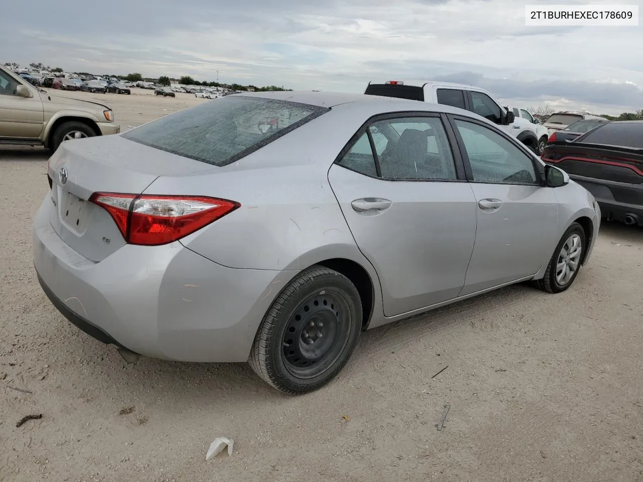 2014 Toyota Corolla L VIN: 2T1BURHEXEC178609 Lot: 68953044