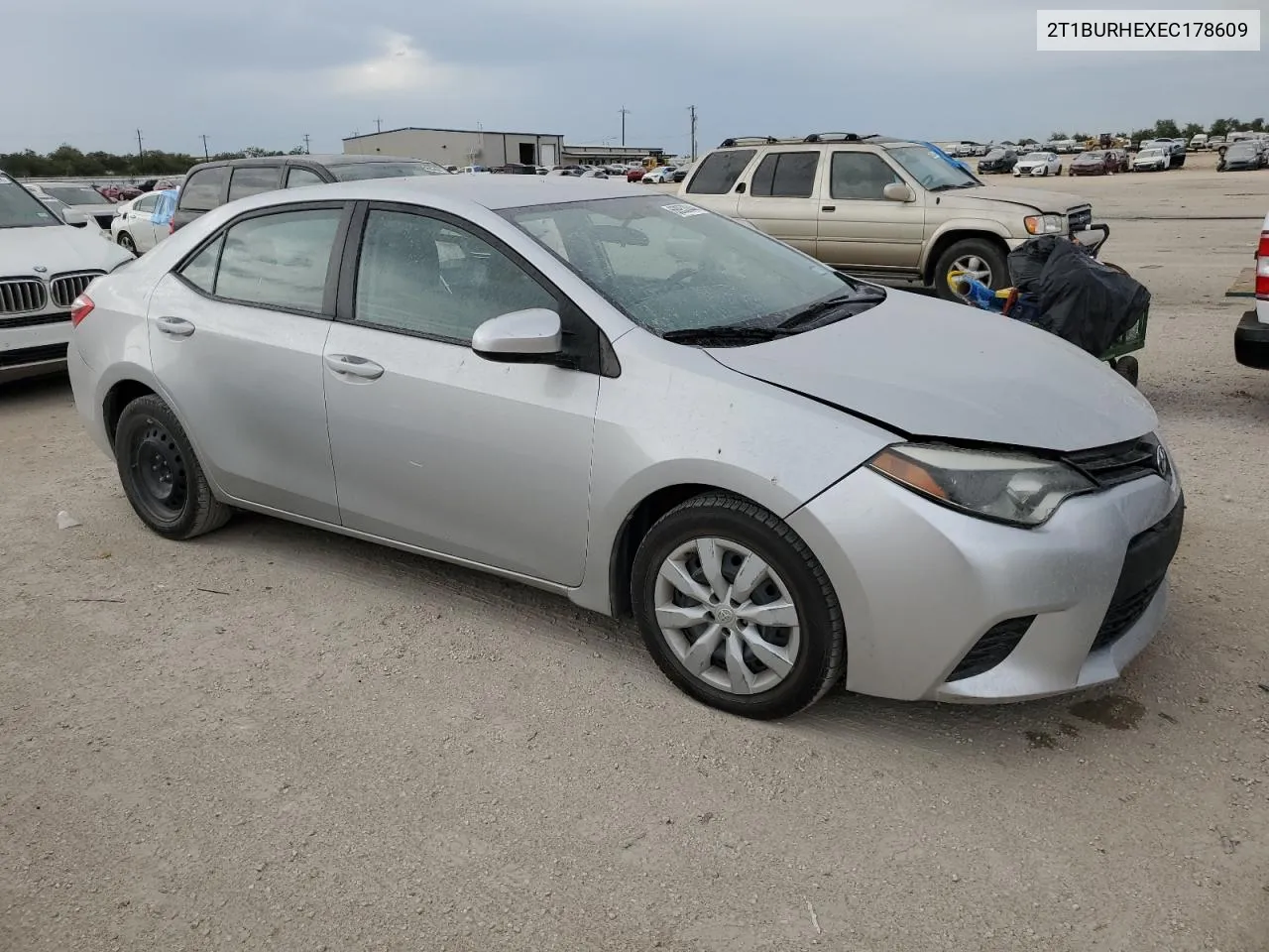 2014 Toyota Corolla L VIN: 2T1BURHEXEC178609 Lot: 68953044