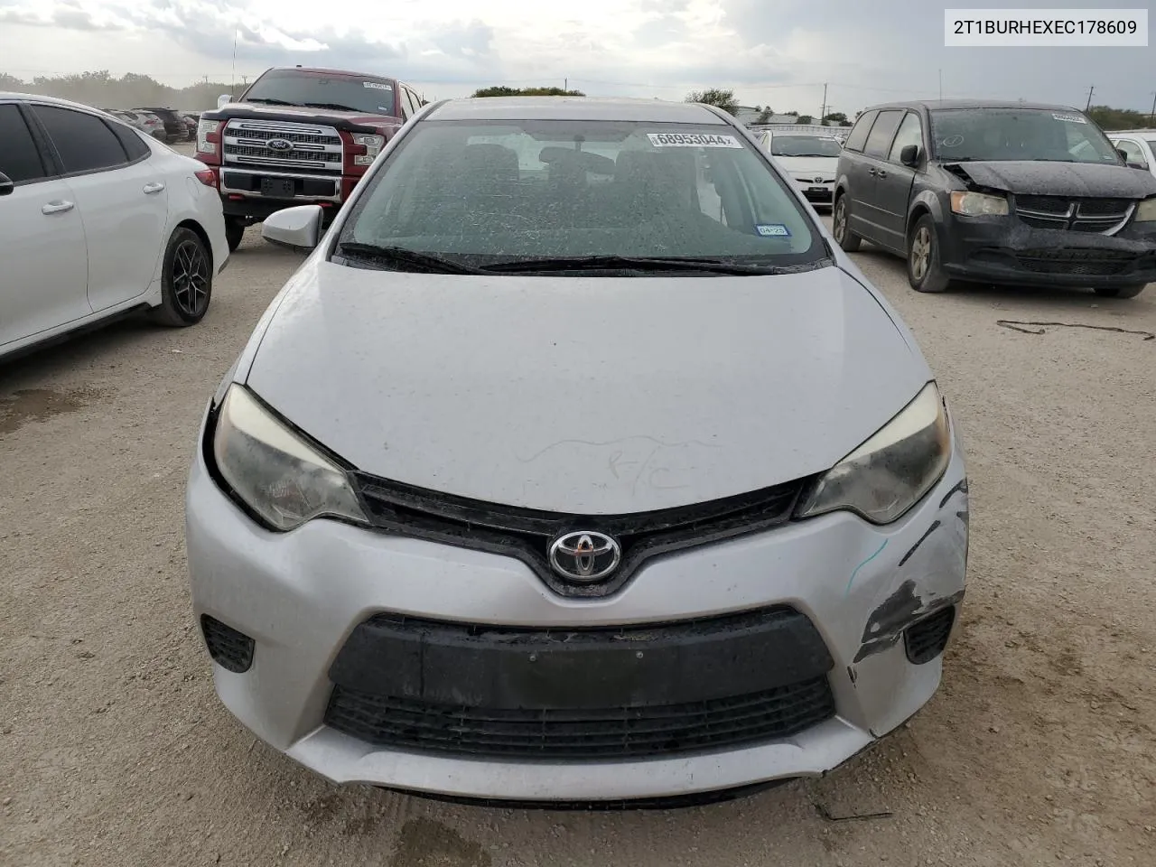 2014 Toyota Corolla L VIN: 2T1BURHEXEC178609 Lot: 68953044