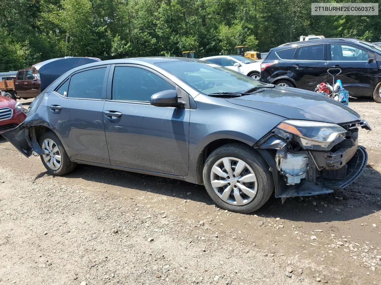 2014 Toyota Corolla L VIN: 2T1BURHE2EC060375 Lot: 69067094