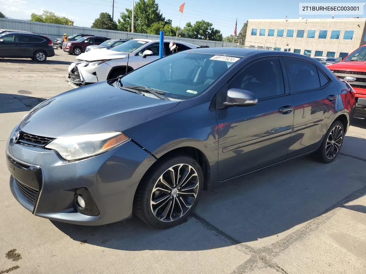 2014 Toyota Corolla L VIN: 2T1BURHE6EC003001 Lot: 69117924