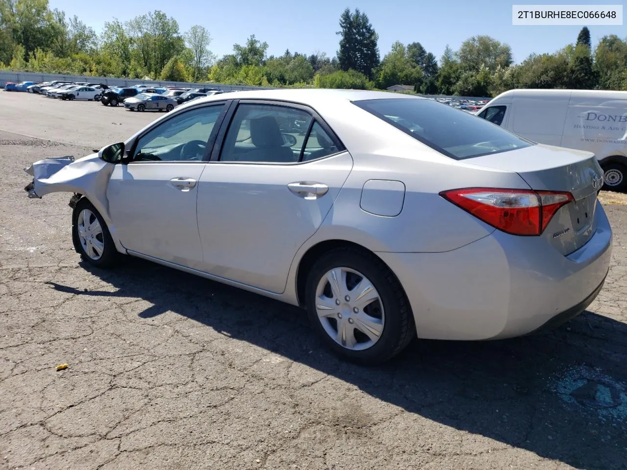 2014 Toyota Corolla L VIN: 2T1BURHE8EC066648 Lot: 69136304