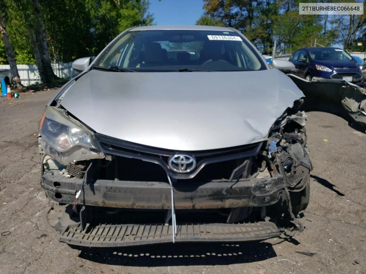 2T1BURHE8EC066648 2014 Toyota Corolla L