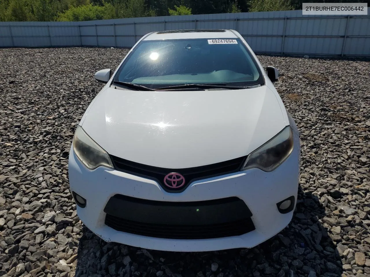 2014 Toyota Corolla L VIN: 2T1BURHE7EC006442 Lot: 69247694